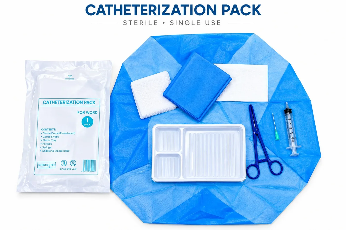 Sterile Catheterization Pack