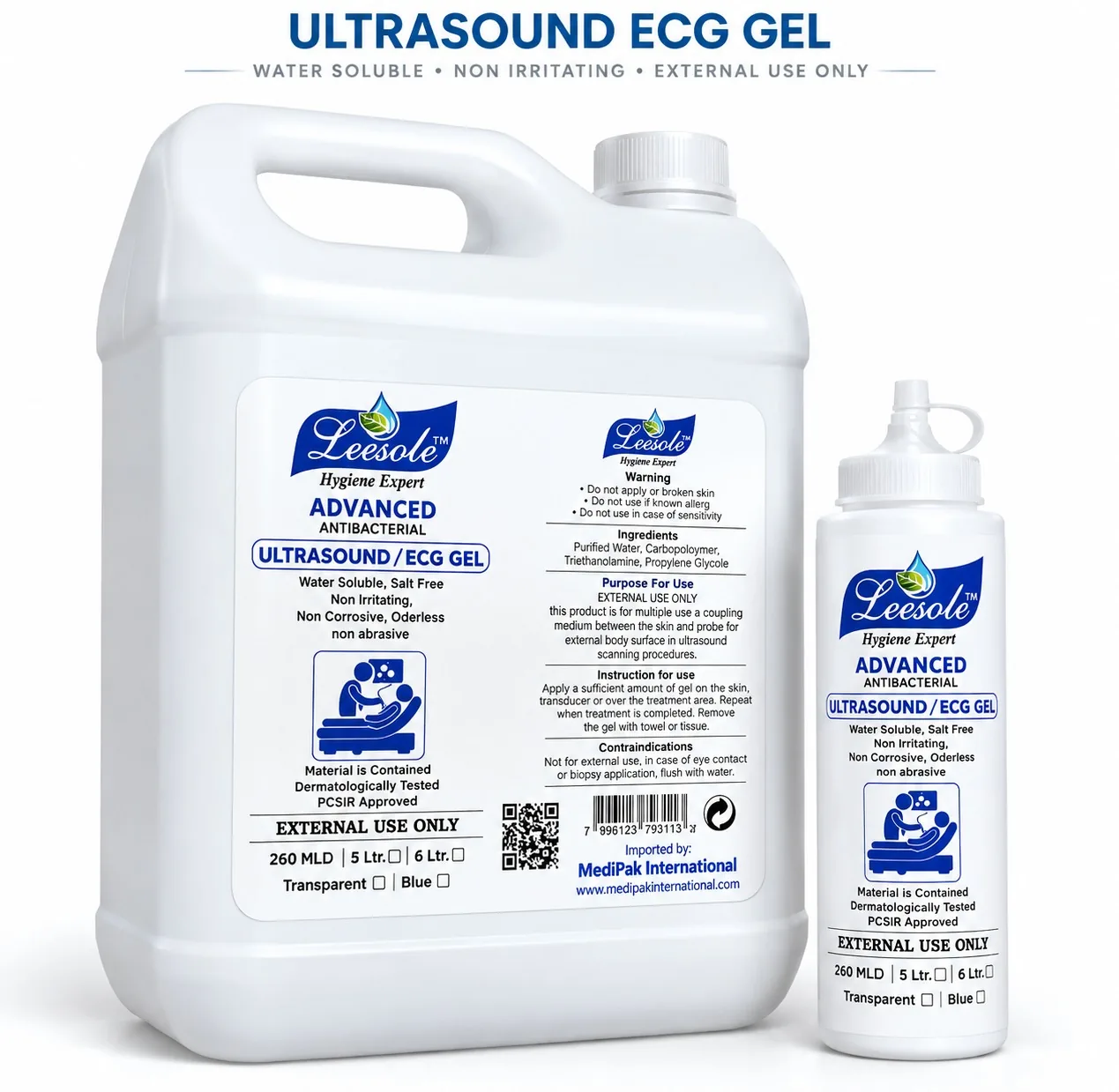 Ultrasound / ECG Gel